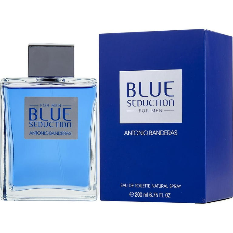 Blue seduction for men by Antonio banderas