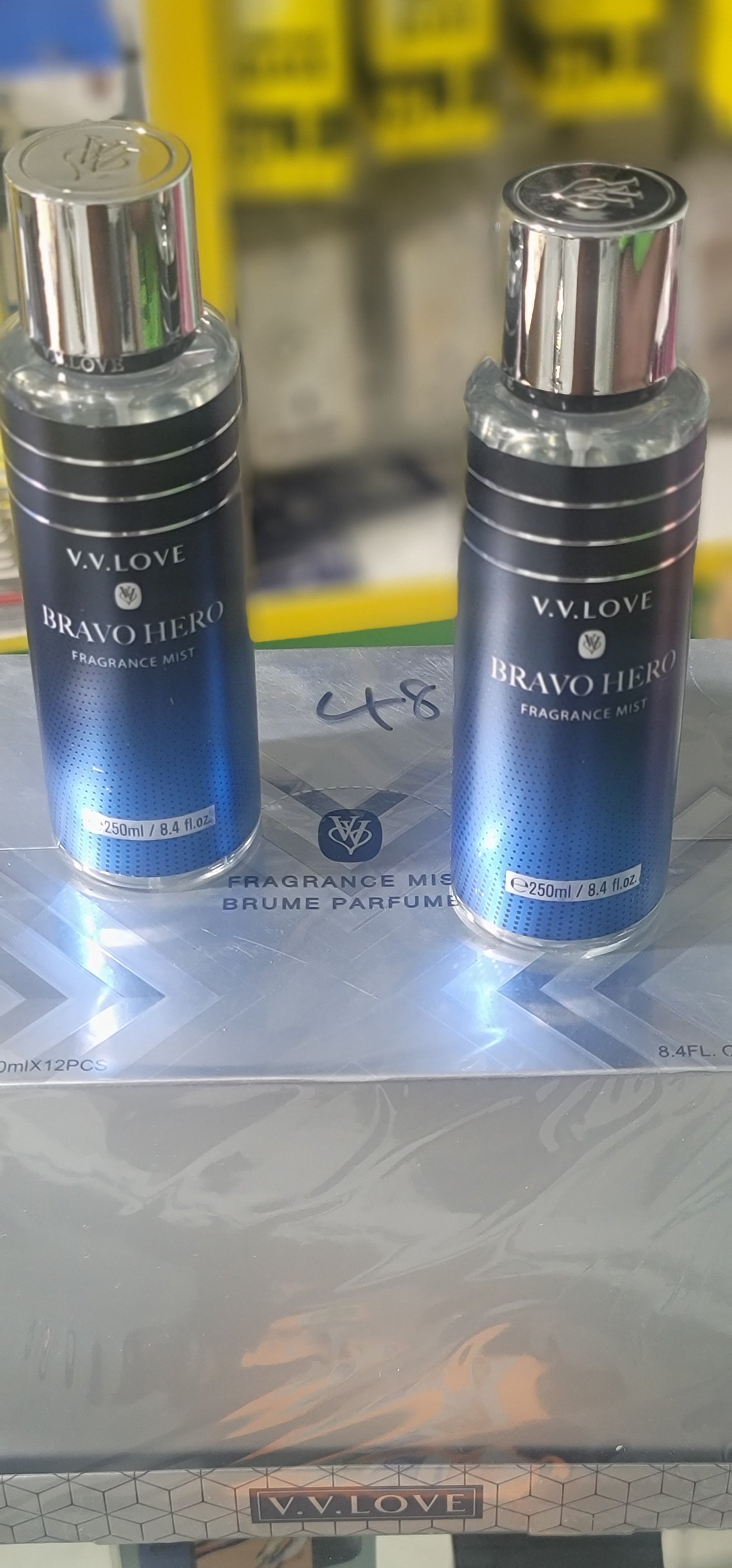 Fragrances mist bravo hero v.v.love