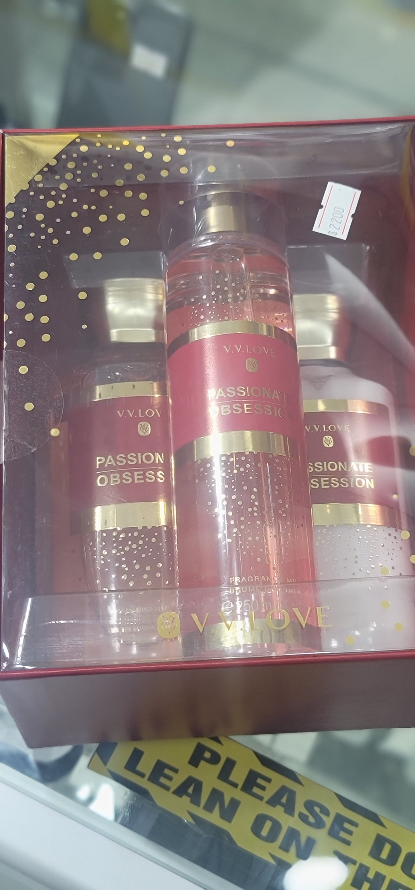 Sets fragrances mist passionate obsession