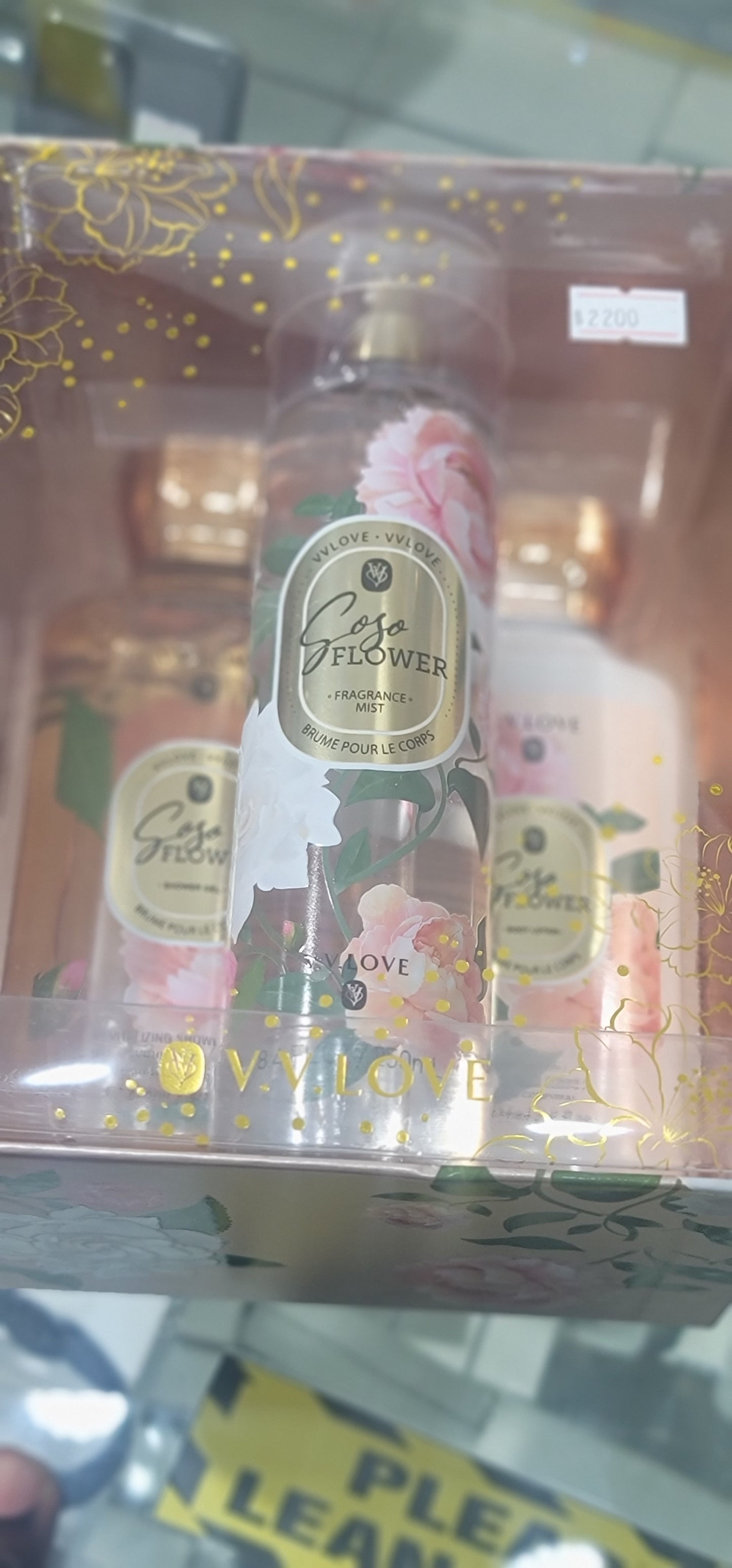 Sets fragrances mist soso flower v.v.love