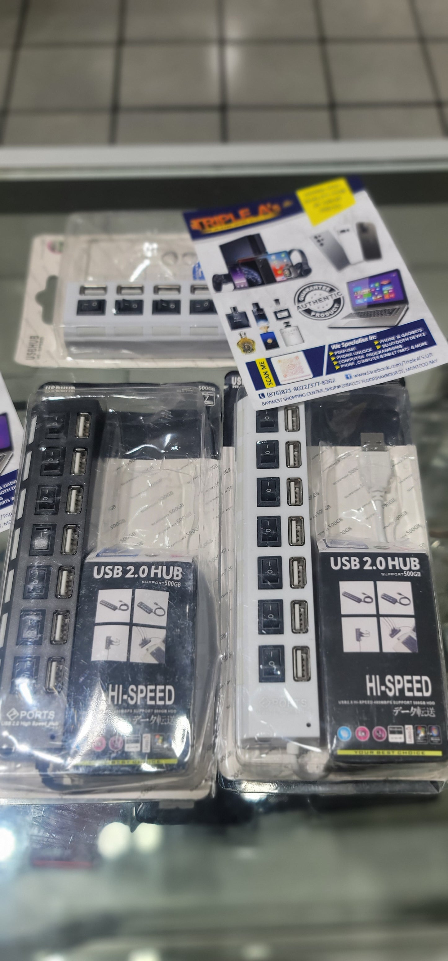 Hi-speed usb 2.0 hub 7 port