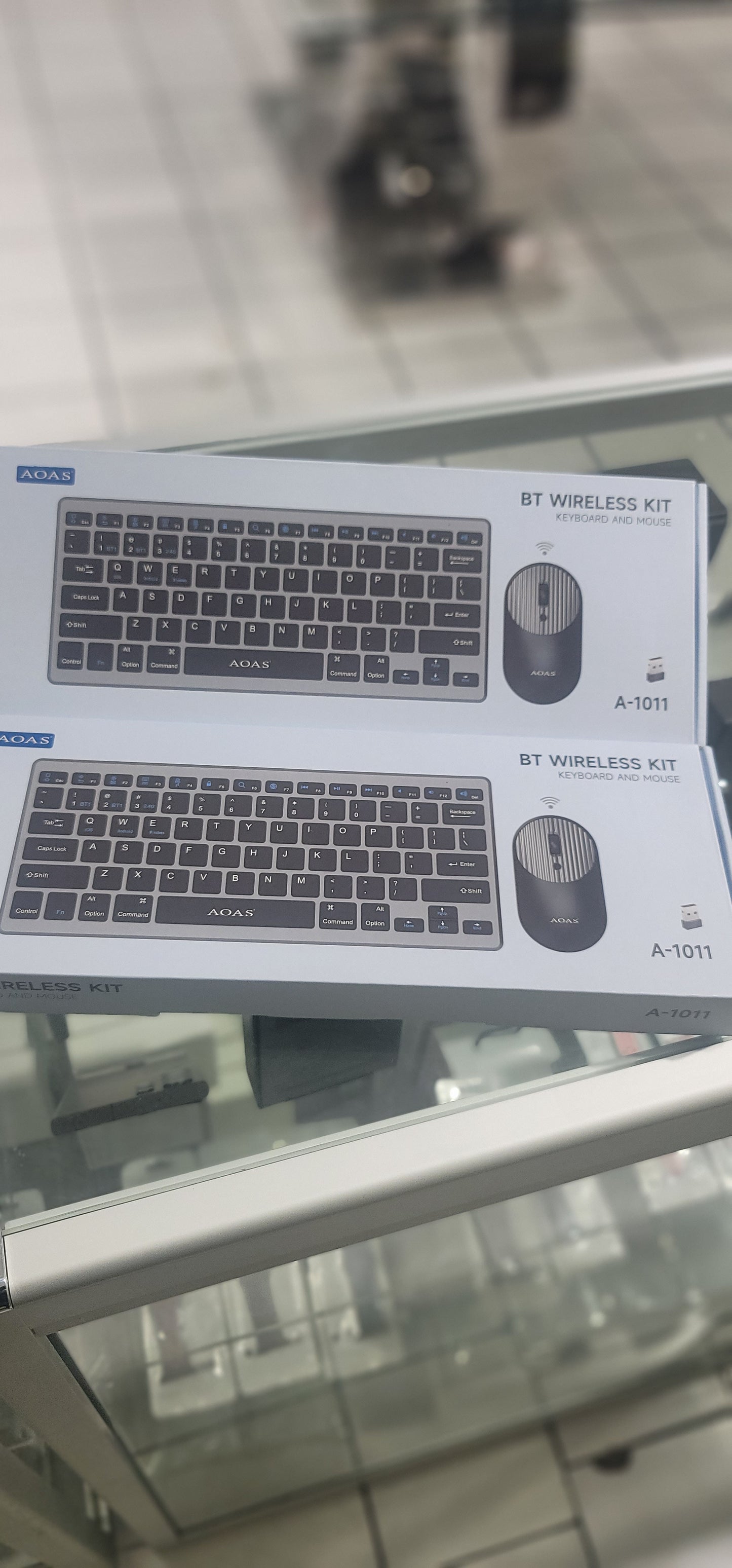 Aoas BT wireless keyboard and mouse A-1011