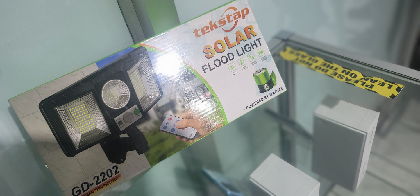 Tekstap solar flood light gd-2202