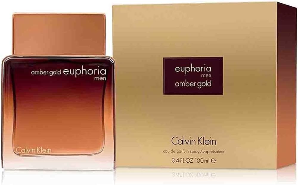 Calvin Klein euphoria men amber gold