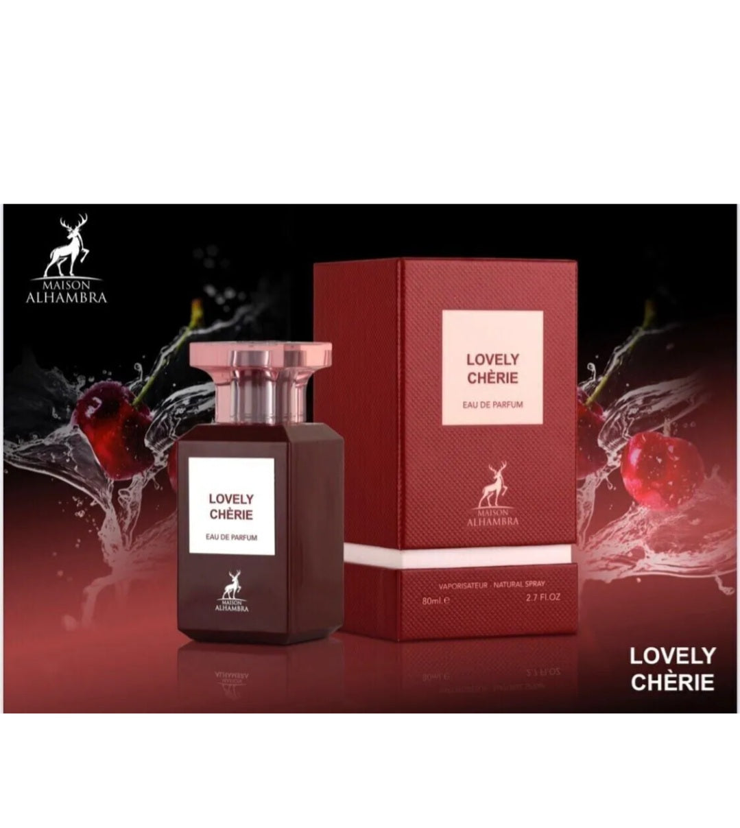 Lovely Cherie By Maison Alhambra 2.7oz EDP Spray for UNISEX
