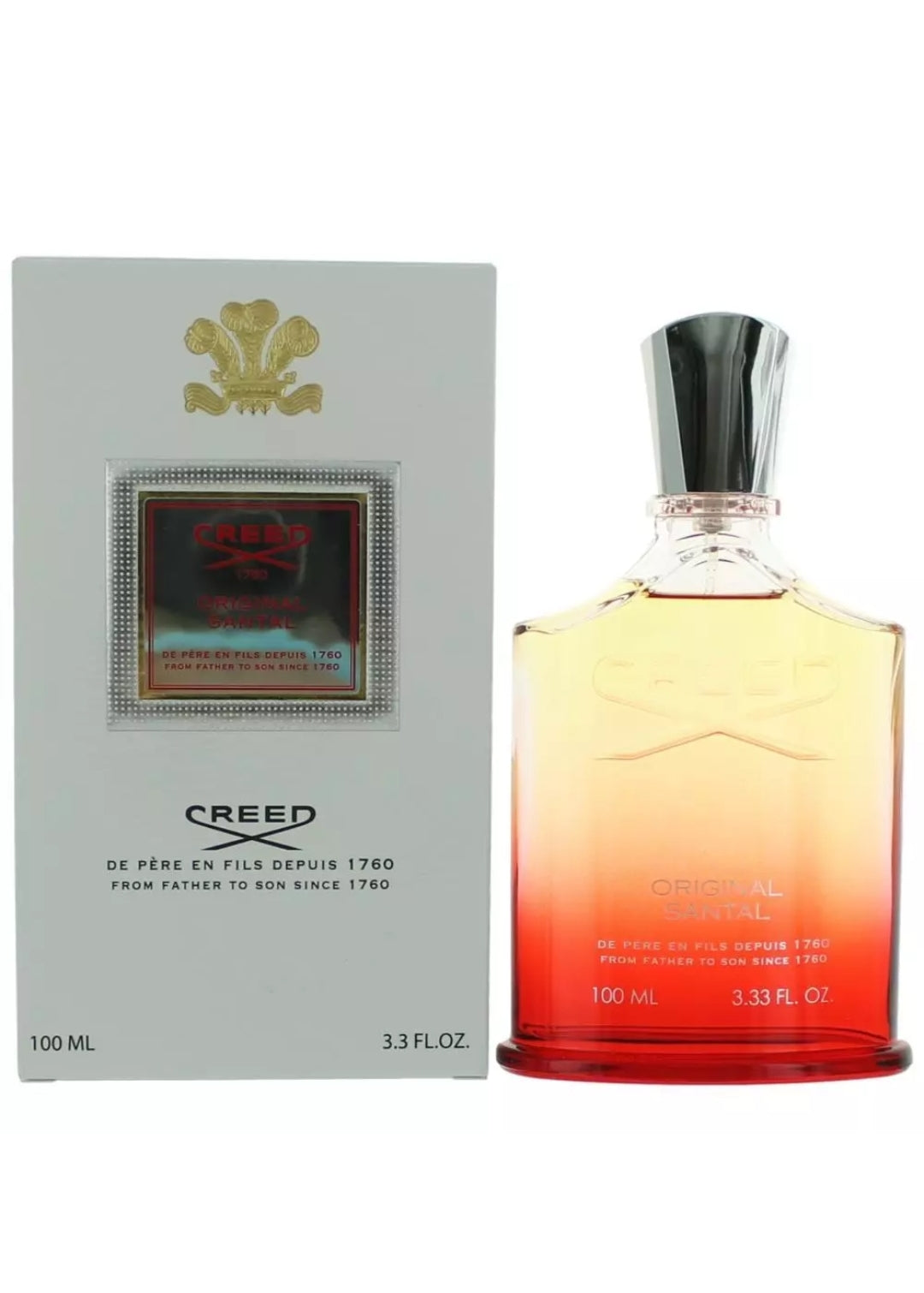 Original Santal by Creed, 3.3 oz Millesime EDP Spray for Unisex