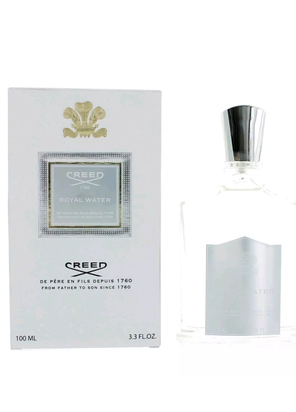 Royal Water by Creed, 3.3 oz Millesime EDP Spray for Unisex