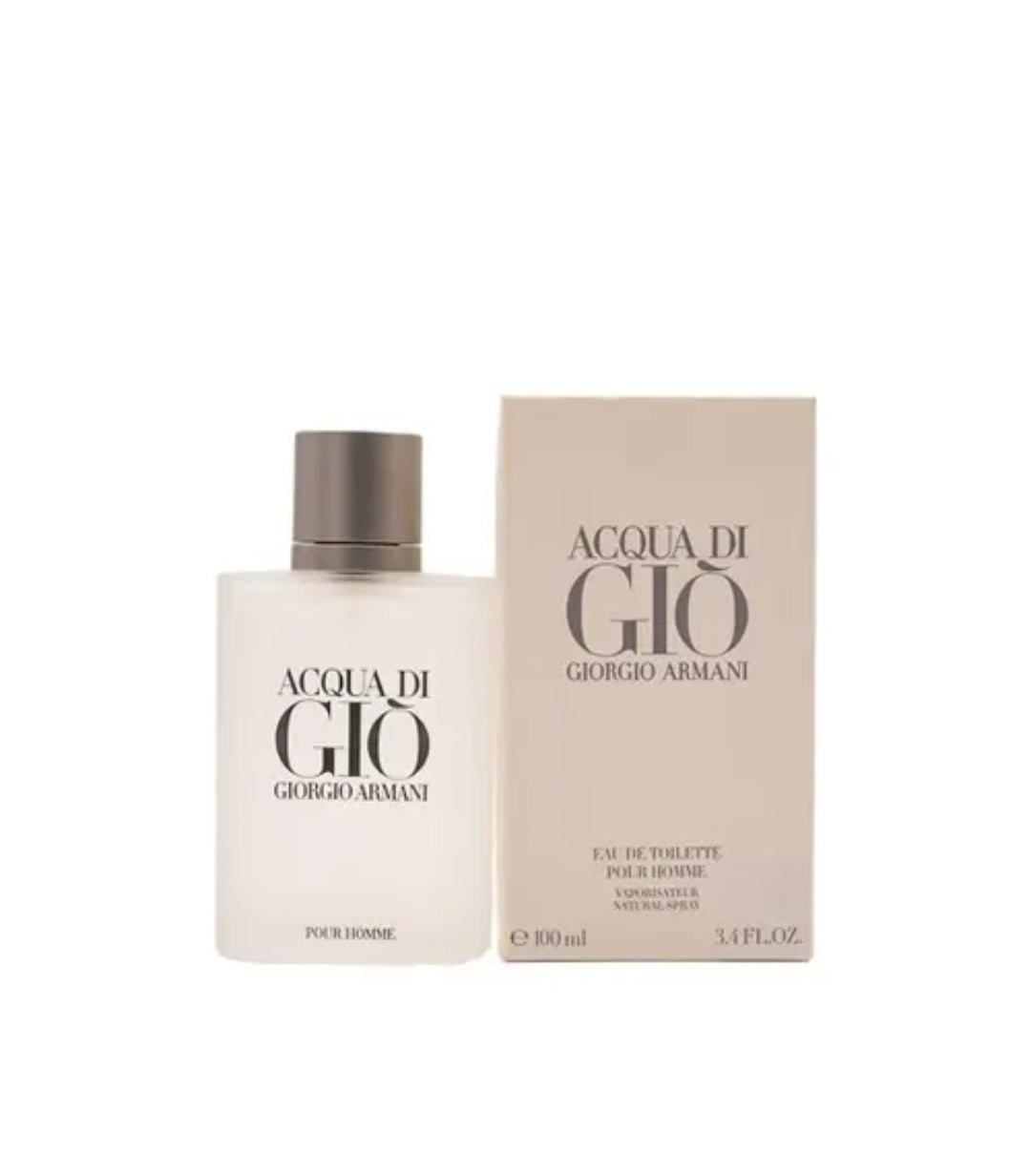 Acqua Di Gio by Giorgio Armani 3.4 oz EDT Cologne for Men New In Box