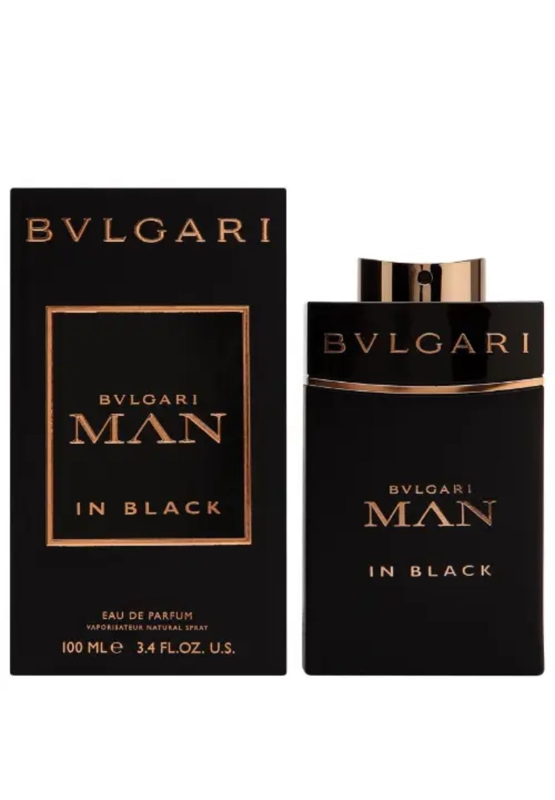 Bvlgari Man In Black EDP Cologne for Men 3.4 oz New in Box