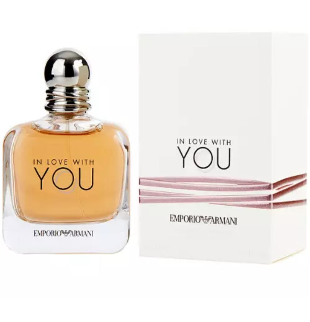 In Love With You by Giorgio Armani 3.4 oz EDP Perfume for Women New In Box