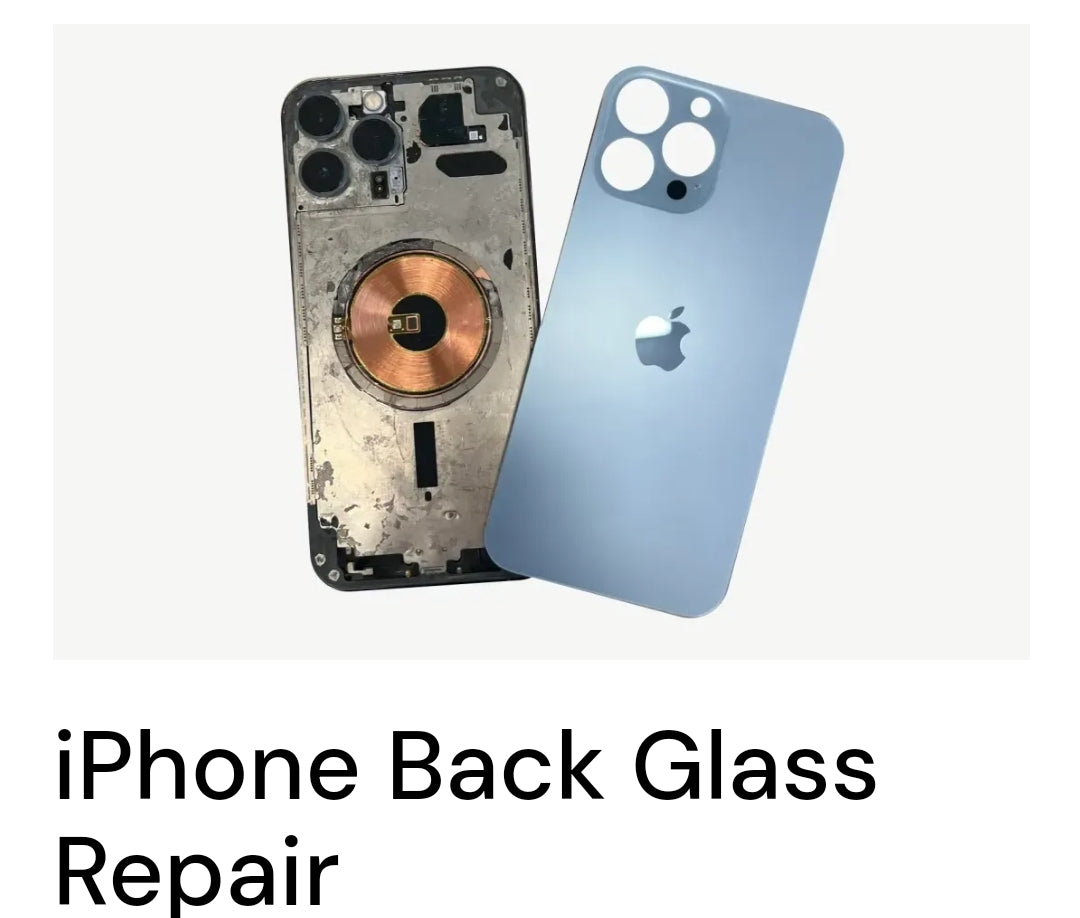 iphone 8 plus to 12 pro max back glass installation bought from us