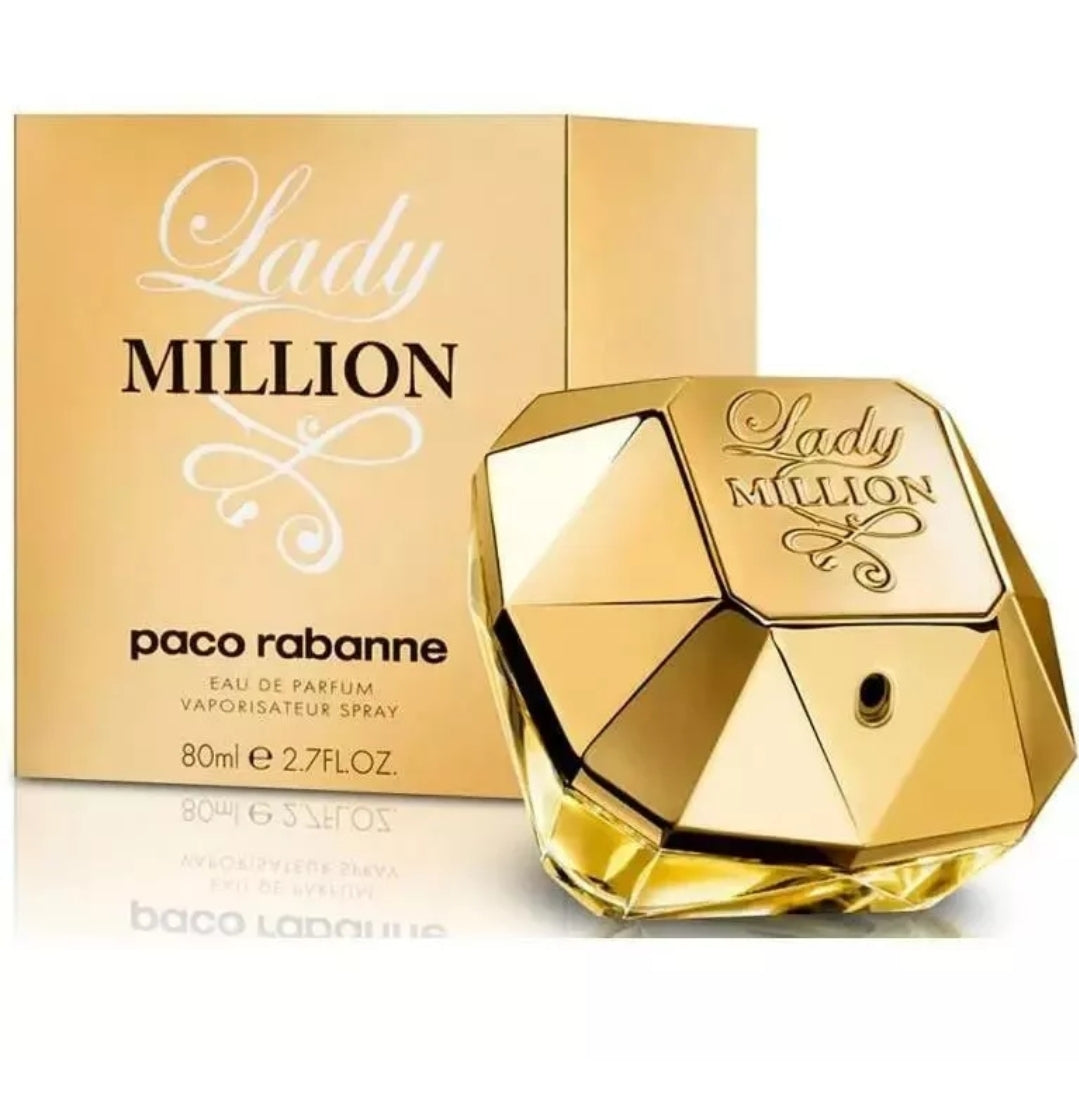 LADY MILLION by Paco Rabanne EDP 2.7 / 2.8 oz EDP Perfume For Women NEW IN BOX