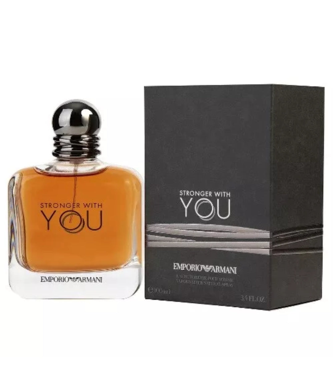 Emporio Armani Stronger With You by Giorgio Armani 3.4 oz Cologne for Men NIB