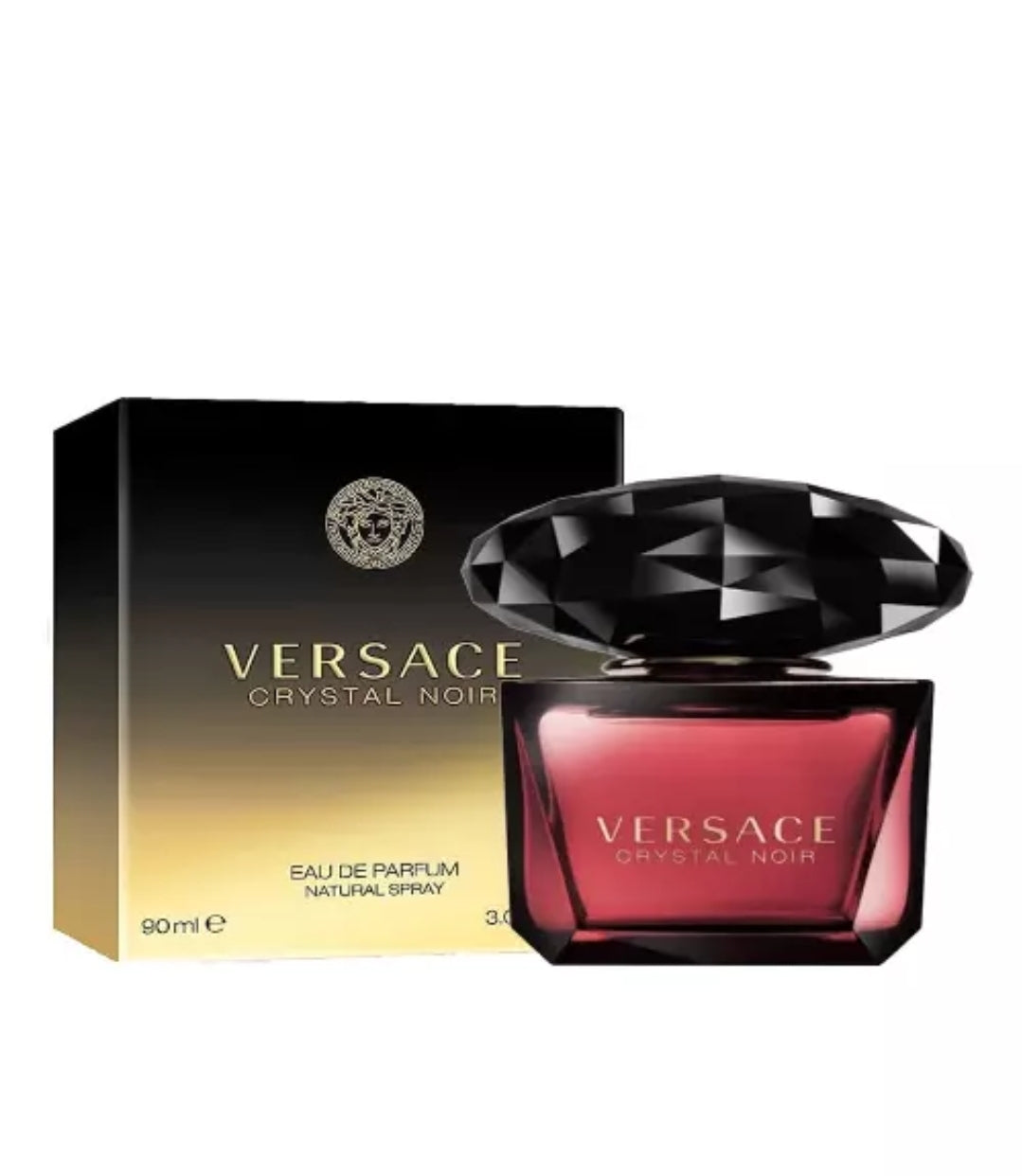 Versace Crystal Noir by Gianni Versace 3.0 oz EDP Perfume for Women New In Box