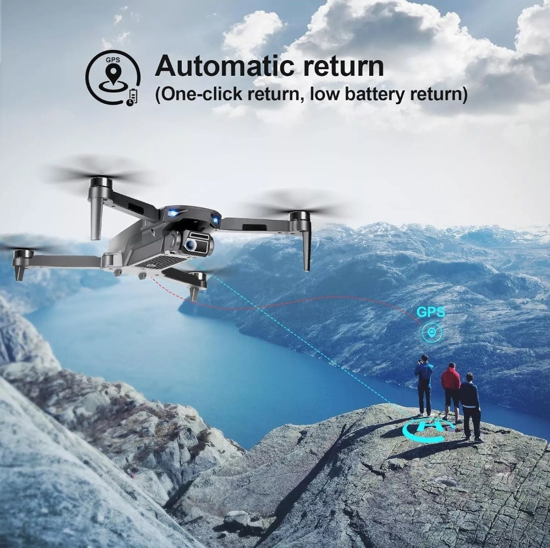 N100 Pro Drone With 4K Camera 5G WiFi Foldable Quadcopter Brushless Motor Headless Mode