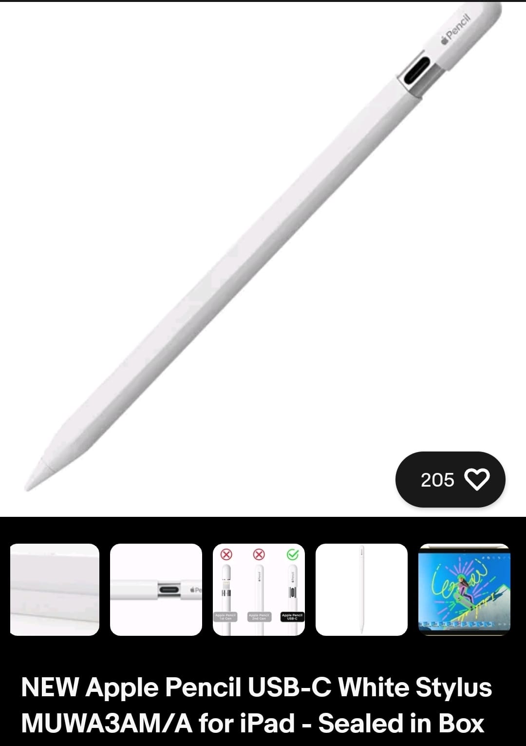 iPad Pencil for Apple iPad/iPad Air/iPad Mini/iPad Pro