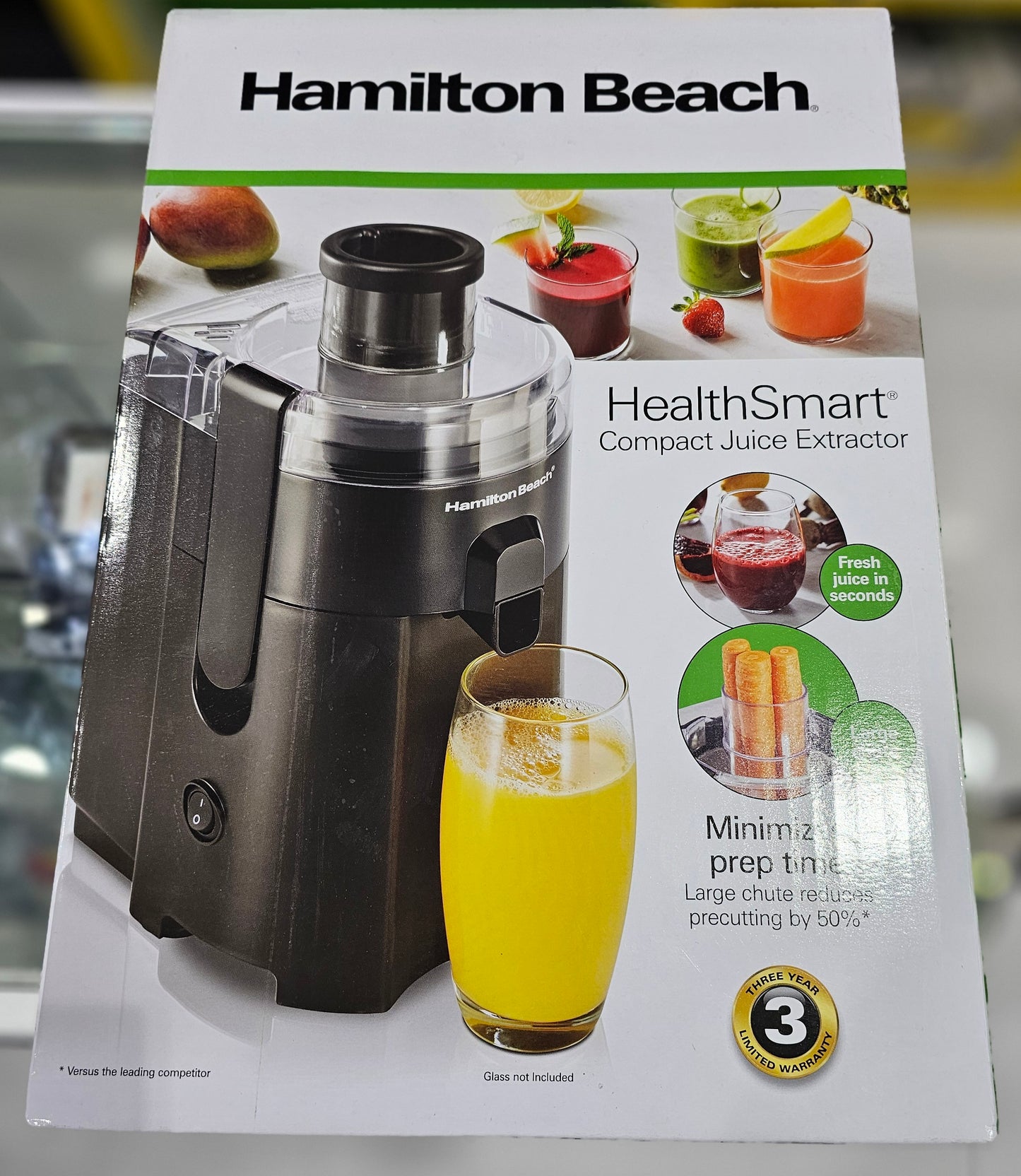 Hamilton beach health smart compact juice extractor