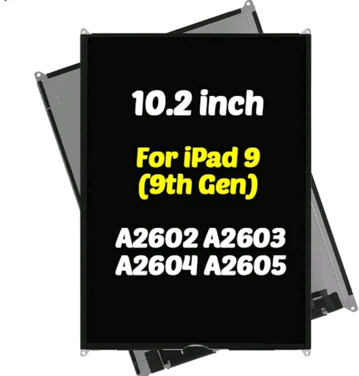 iPad 10.2 2021 9th Gen A2602 A2603 A2604 A2605 Screen Display