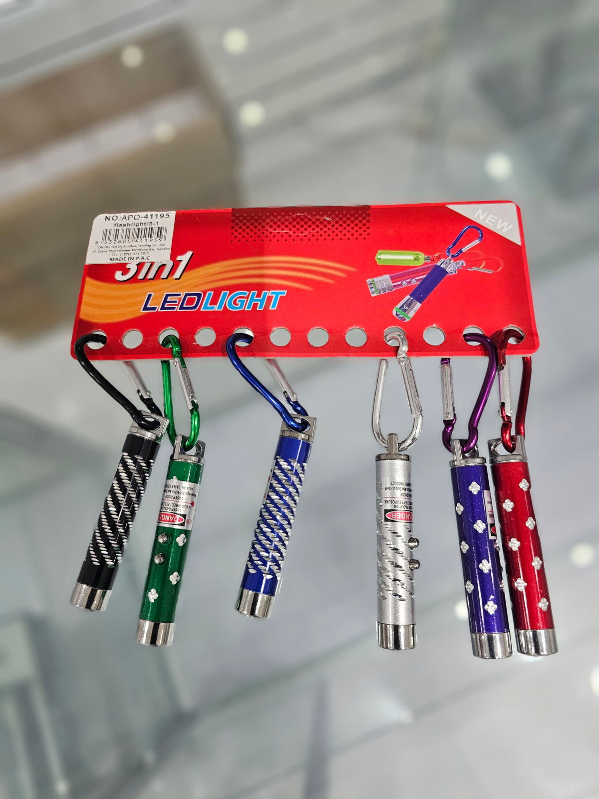 Key chain flash light 3-1