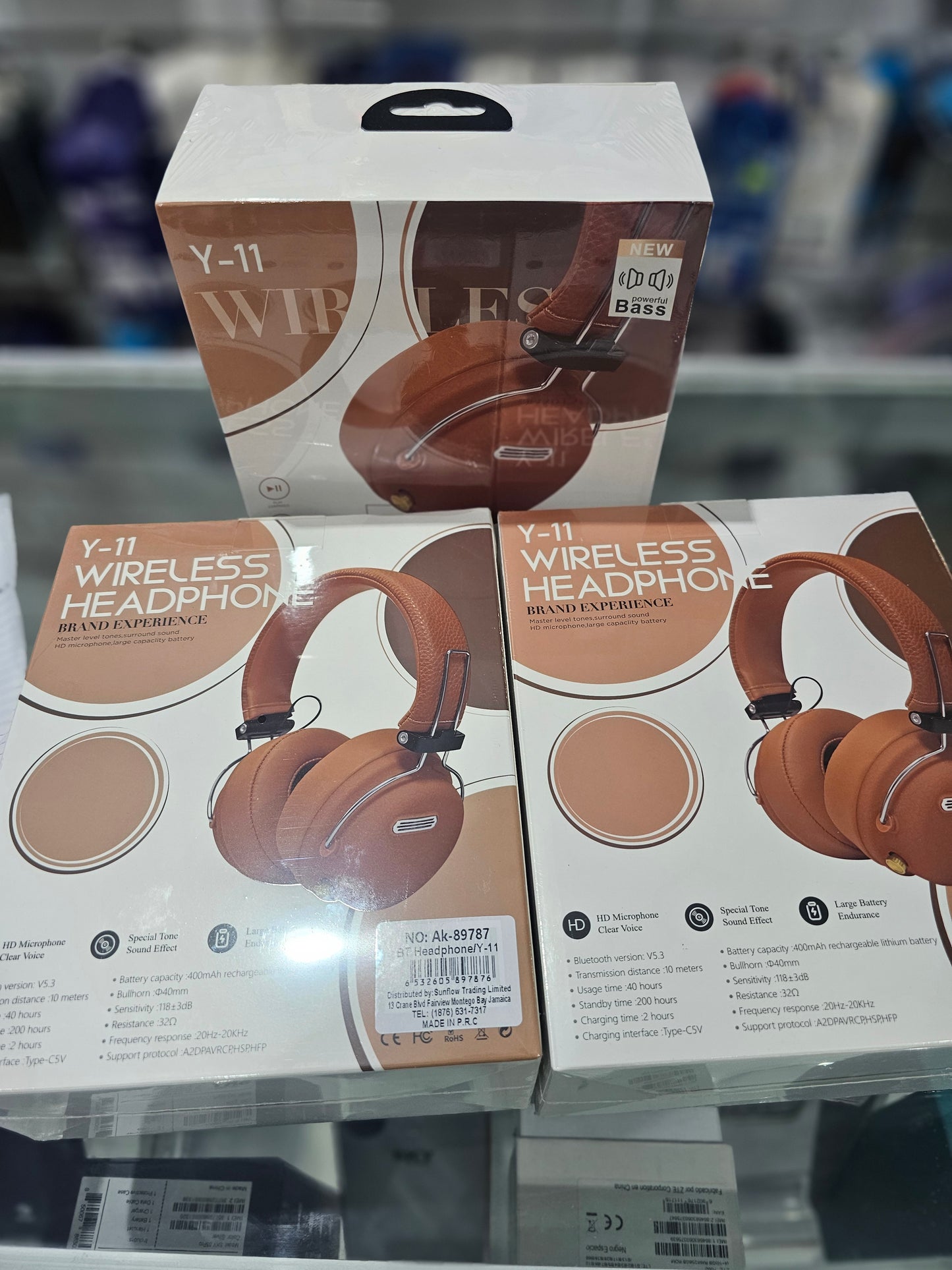 Y-11 wireless Headphone brand experience