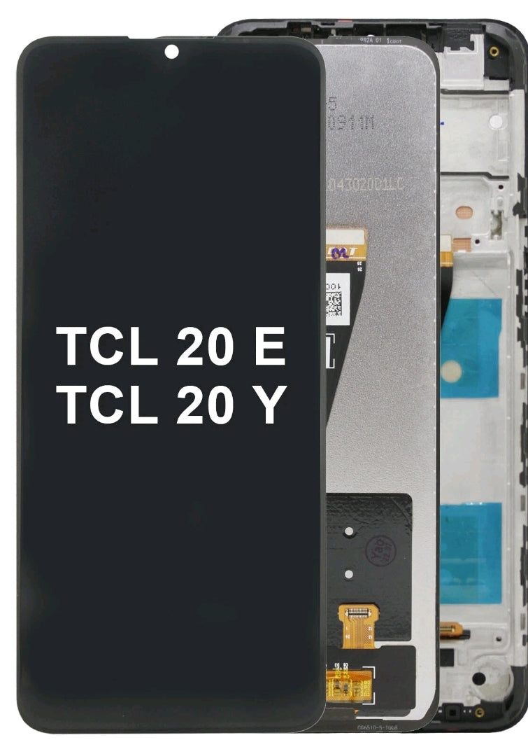TCL 20E 20Y 20SE T671H 671F 6125D 6125A LCD Display Touch Screen Digitizer
