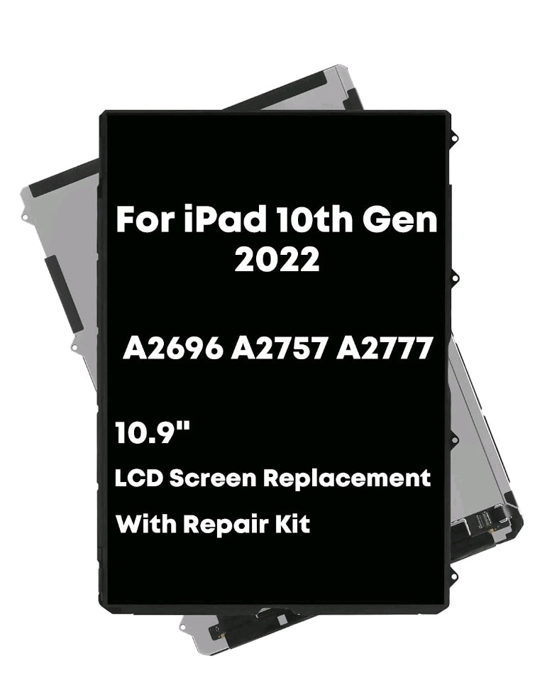 10.9" for iPad 10th Gen 2022 A2696 A2757 A2777 LCD Display Screen Replacement