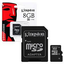 Kingston Memory Card 8Gb