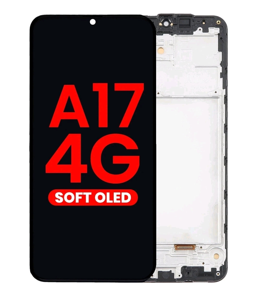 Samsung A17 4G Screen Display LCD Touch Digitizer Frame