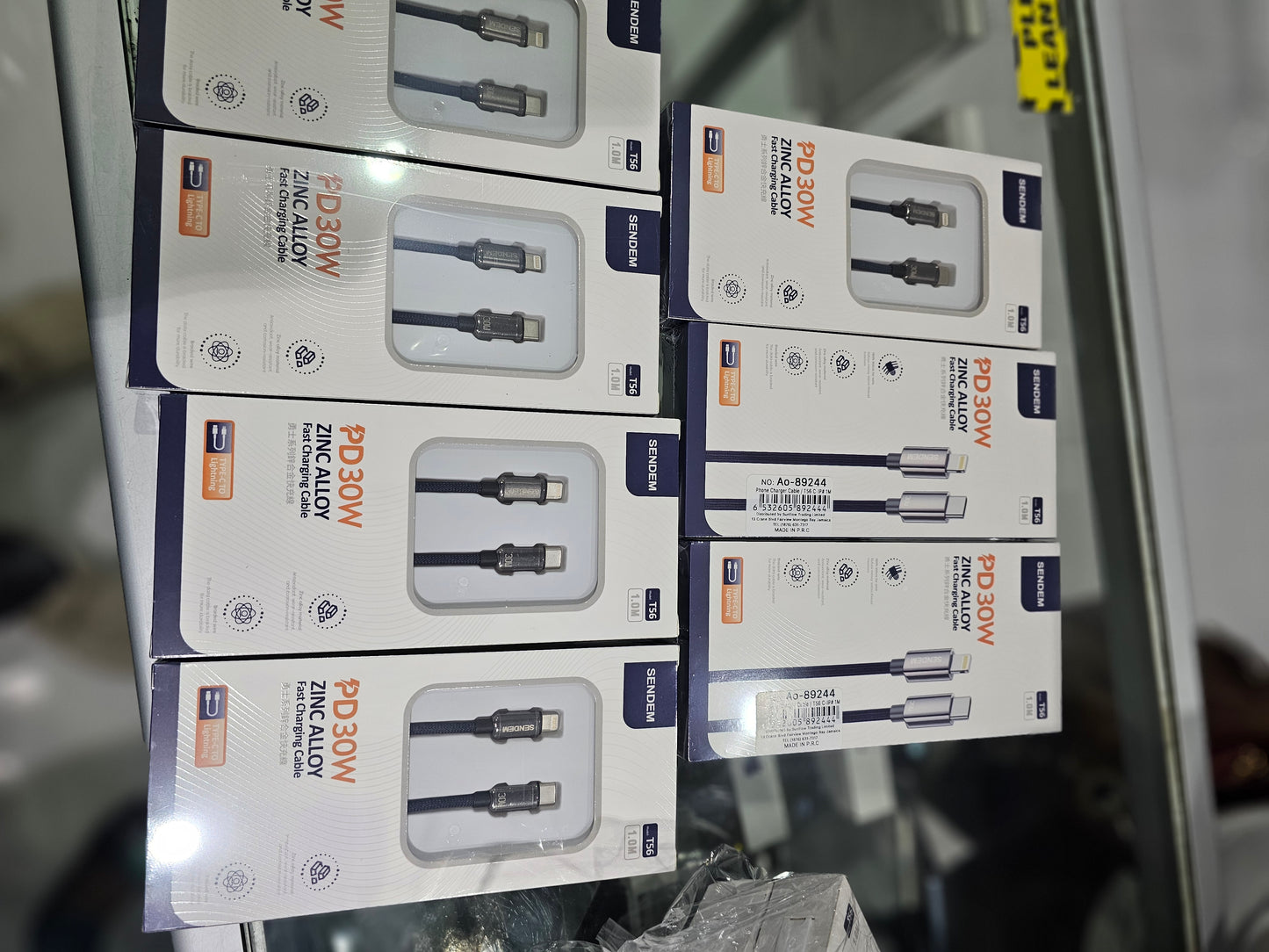 Sendem pd30w t56 type c to lighting fast charger cable