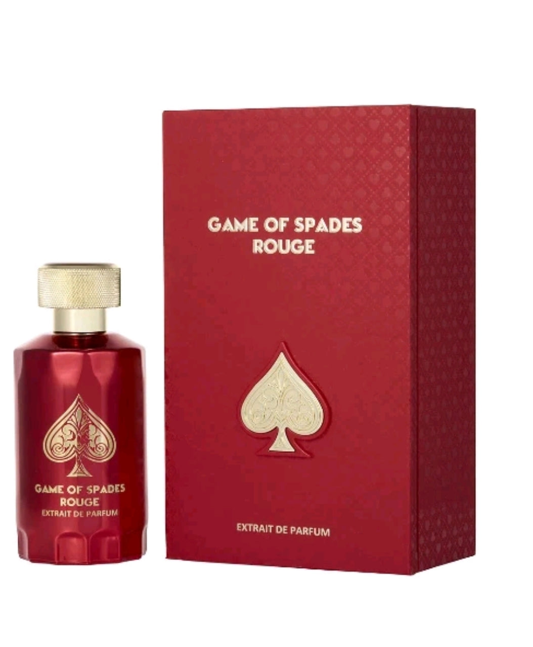 Game Of Spades Rouge Jo Milano Extrait de Parfum 3.4 oz Cologne Perfume Unisex