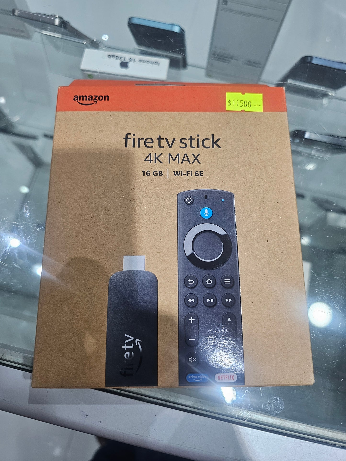 Amazon Firestick 4k max 16gb wifi 6e