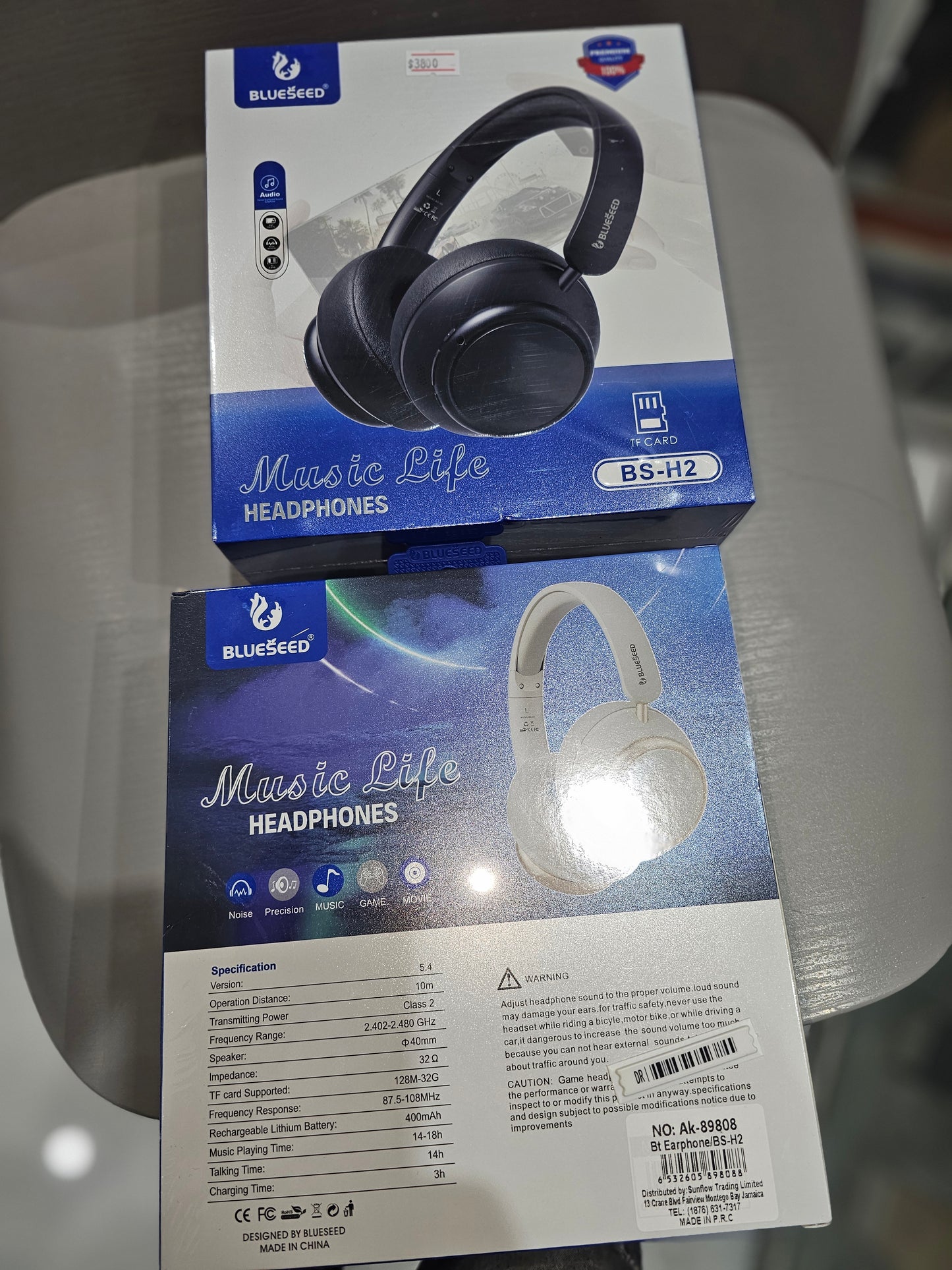 Blueseed music life Headphone bs-h2