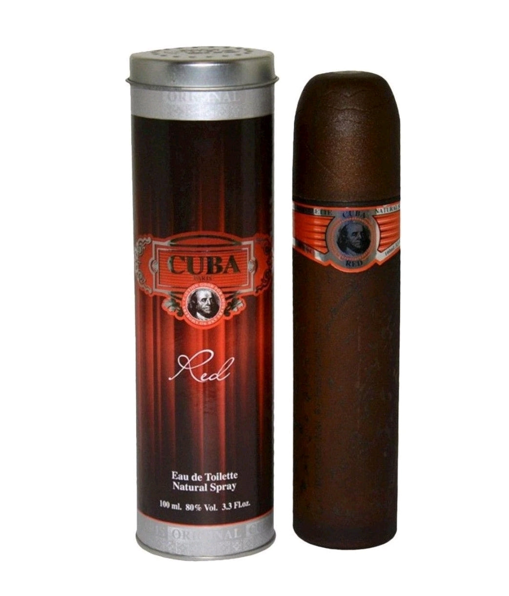 Cuba Red By Cuba cologne for men EDT 3.3 / 3.4 oz New in Box