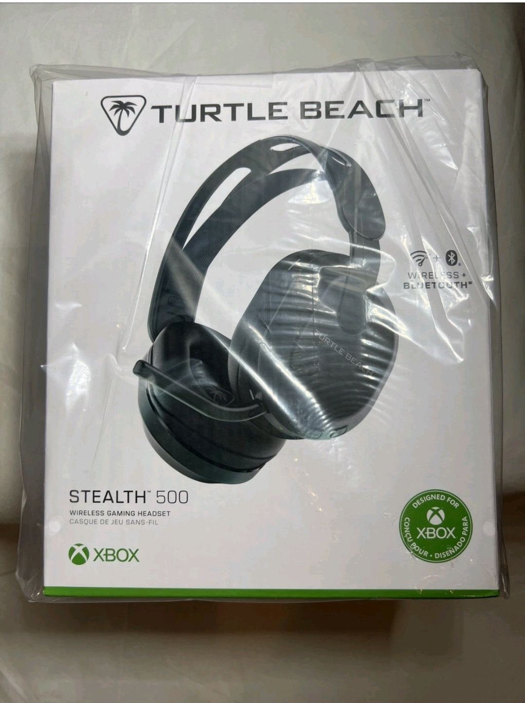Turtle Beach Stealth 500 Wireless Gaming Headset, Flip-to-Mute Mic – Black