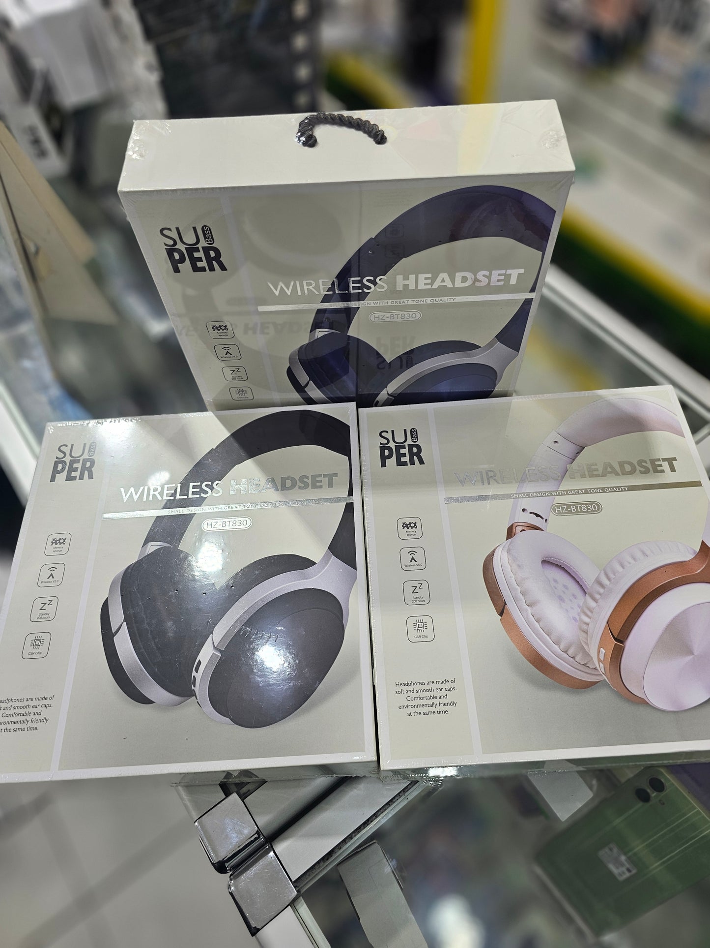 Super bass wireless headset hz-bt830