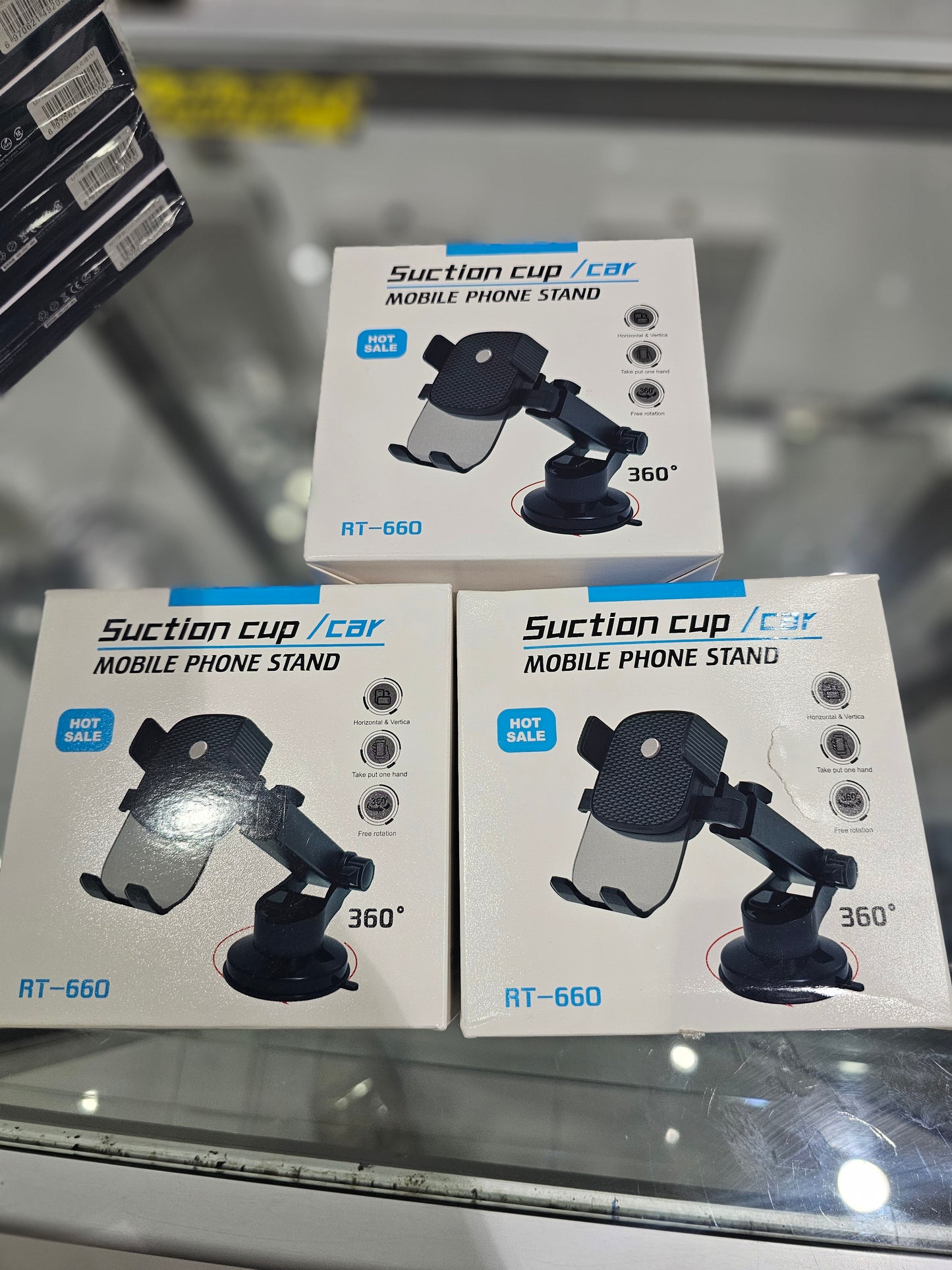 Suction cup / car mobile phone stand