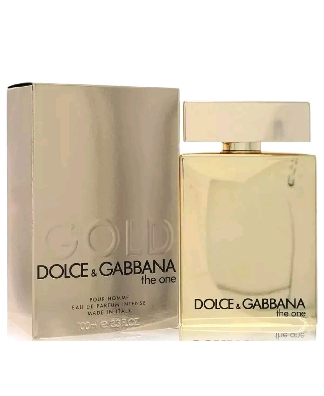 The One Gold by Dolce & Gabbana for men EDP Intense 3.3 / 3.4 oz New in Box