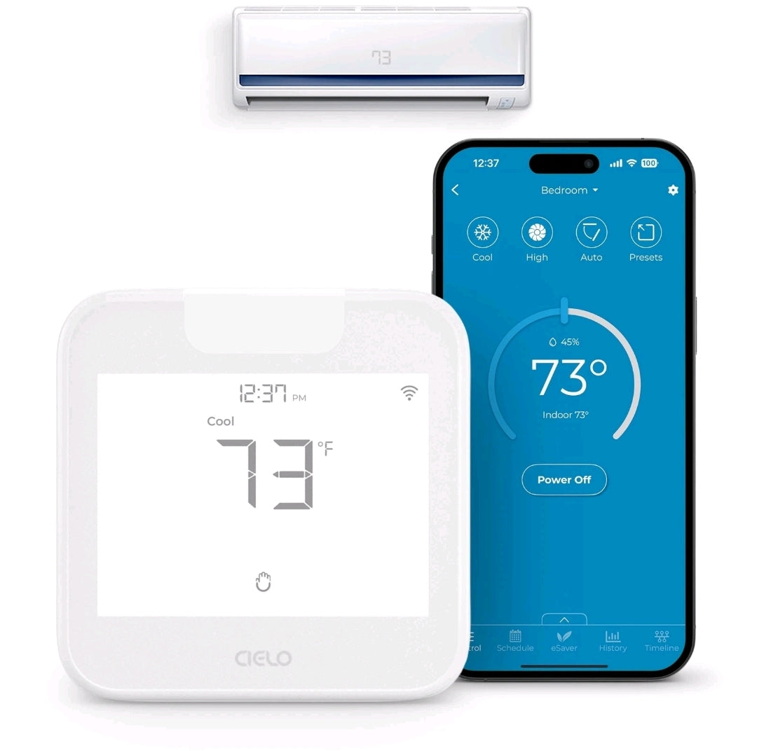 Cielo Breez BM102WA Smart AC Controller WiFi Thermostat Mini-Split Heat Pump