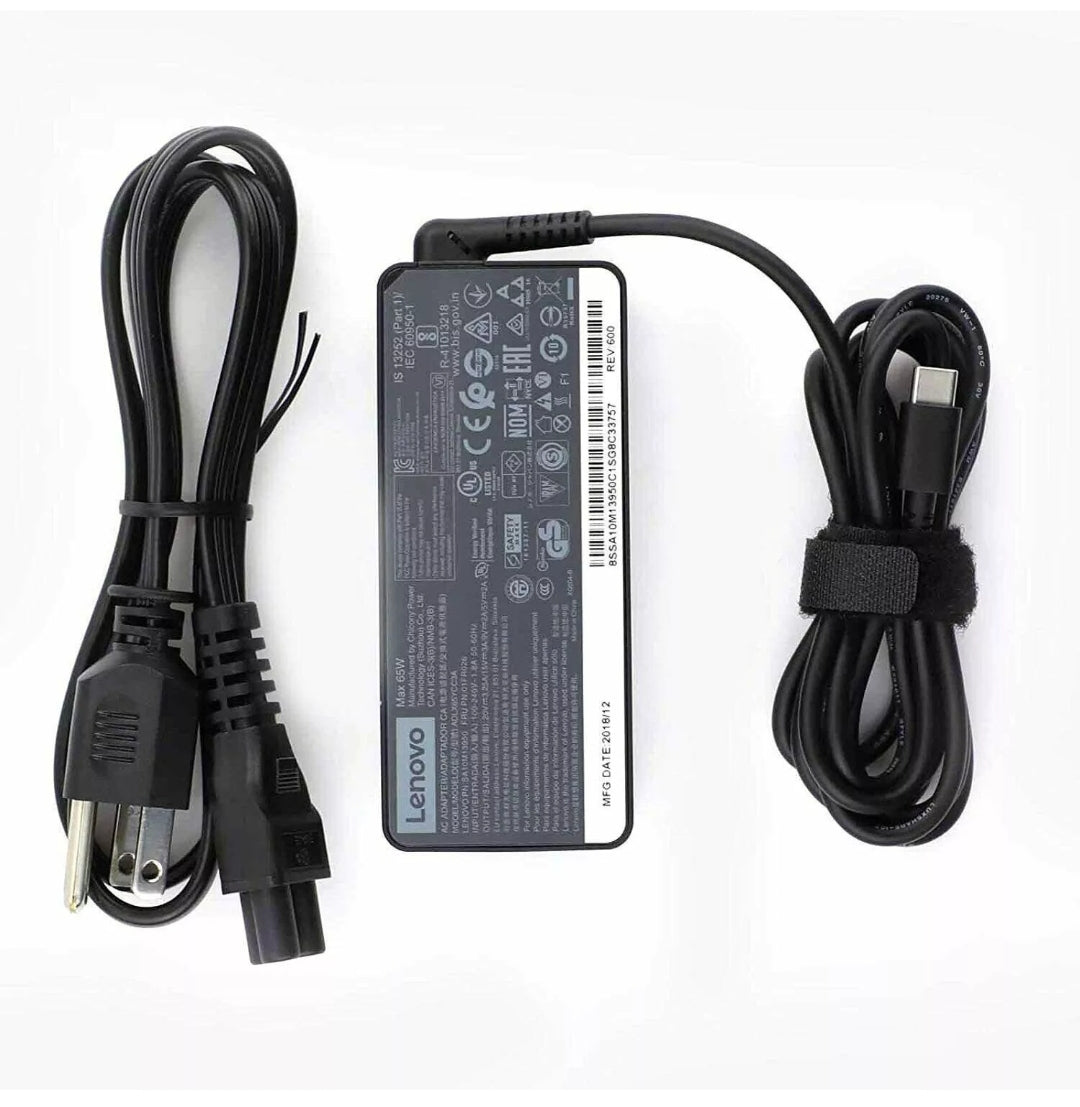 Genuine Dell 65W AC Adapter 19.5V 4.6A Laptop Charger LC099-H Type C