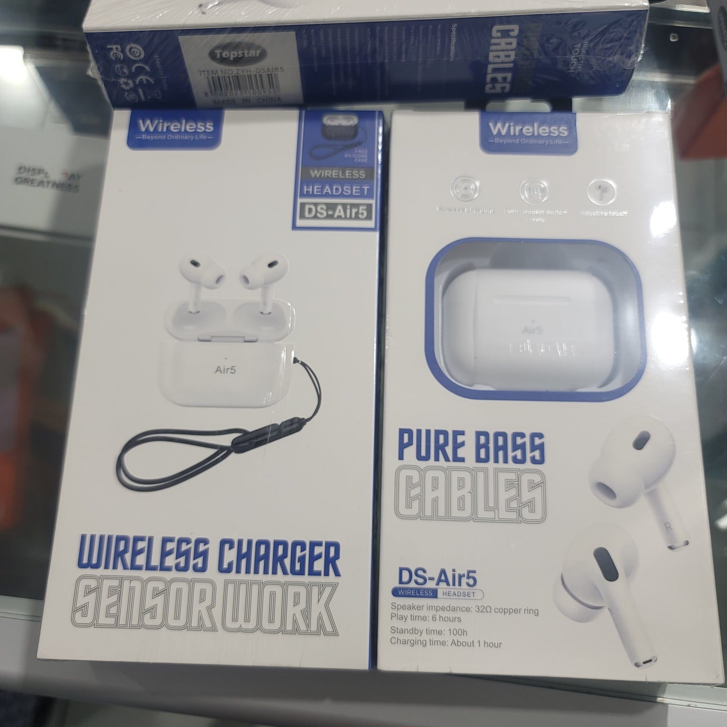 Pure bass Ds-Air 5 Wireless Earpods