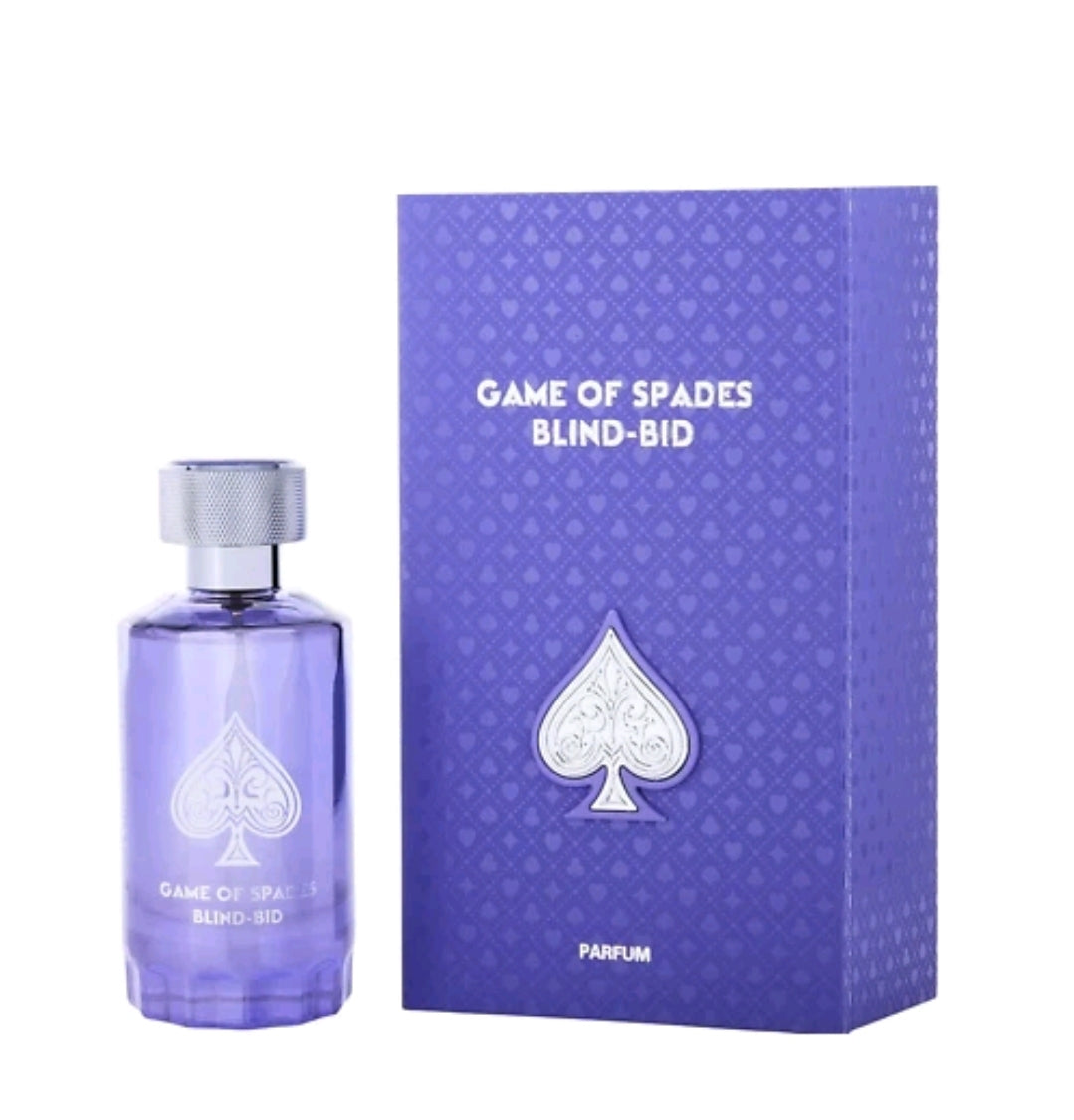 Game Of Spades Blind-Bid by Jo Milano 3.4 oz Parfum Cologne Perfume Unisex