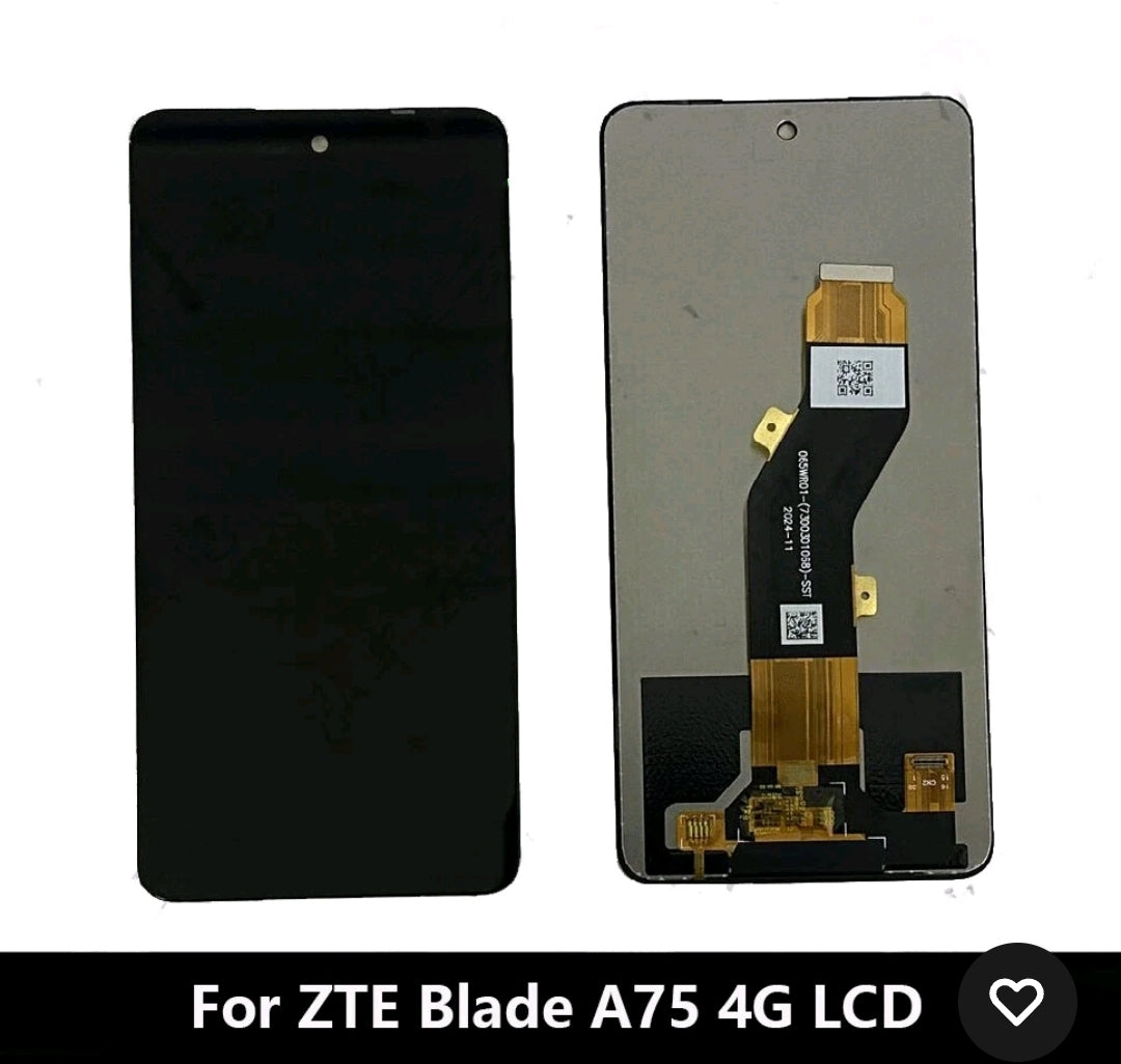 ZTE Blade A75 Display Screen Touch Panel Digitizer LCD Replacement
