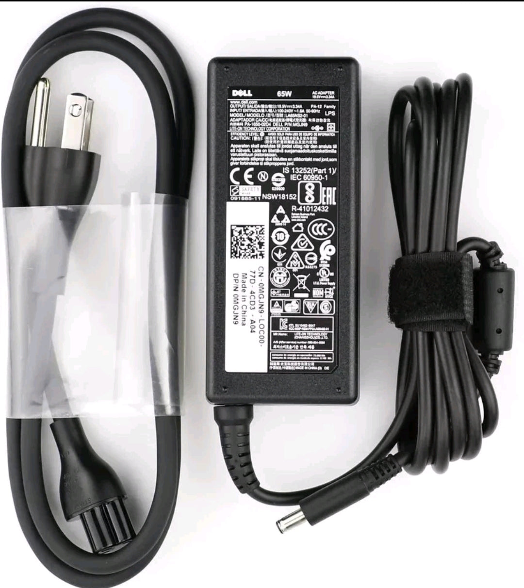 Dell 65W Genuine Power Adapter bodo9-y LA45NM140 HA45NM140