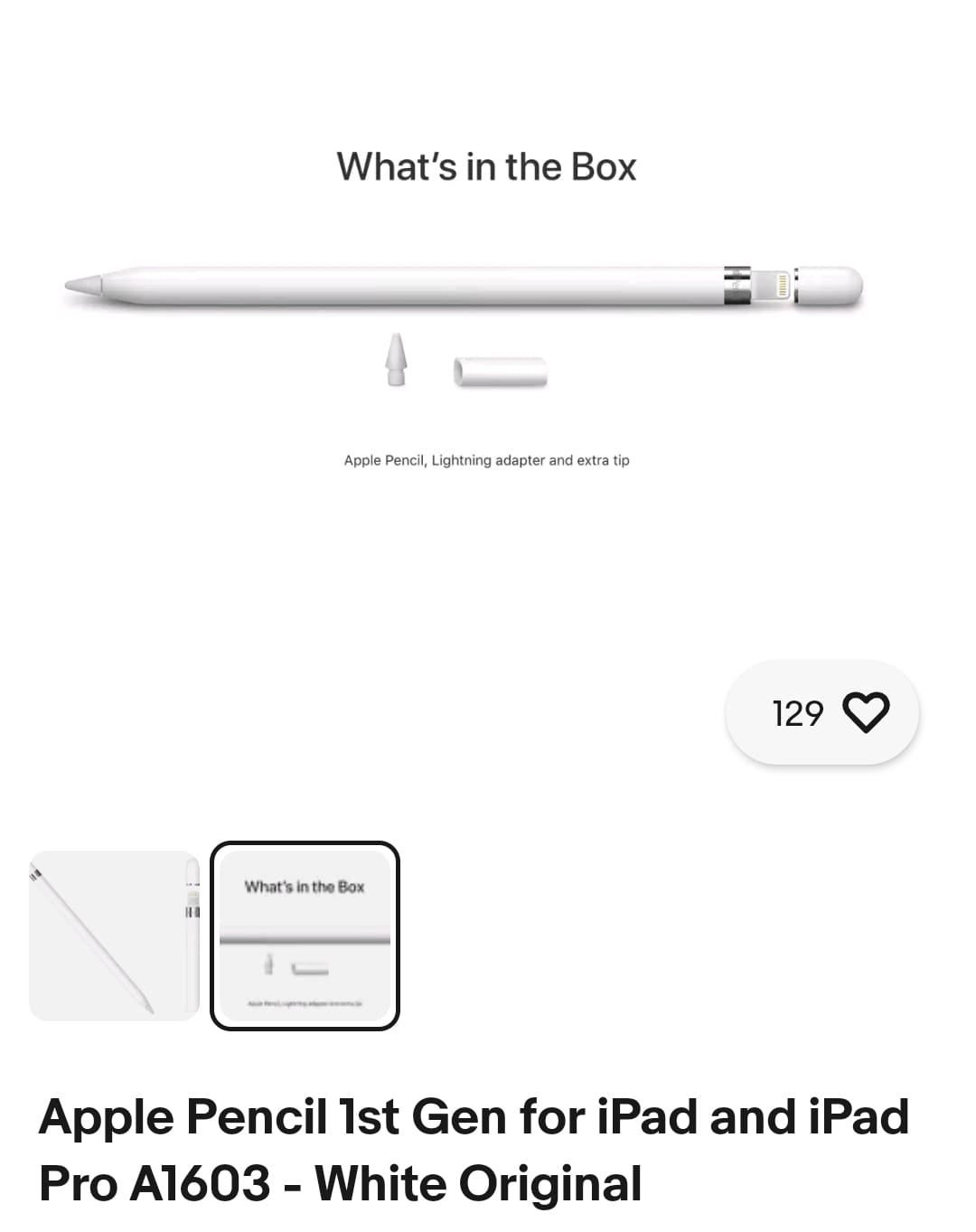 1nd Gen for ipad and ipad pro A1603 Ipad pencil