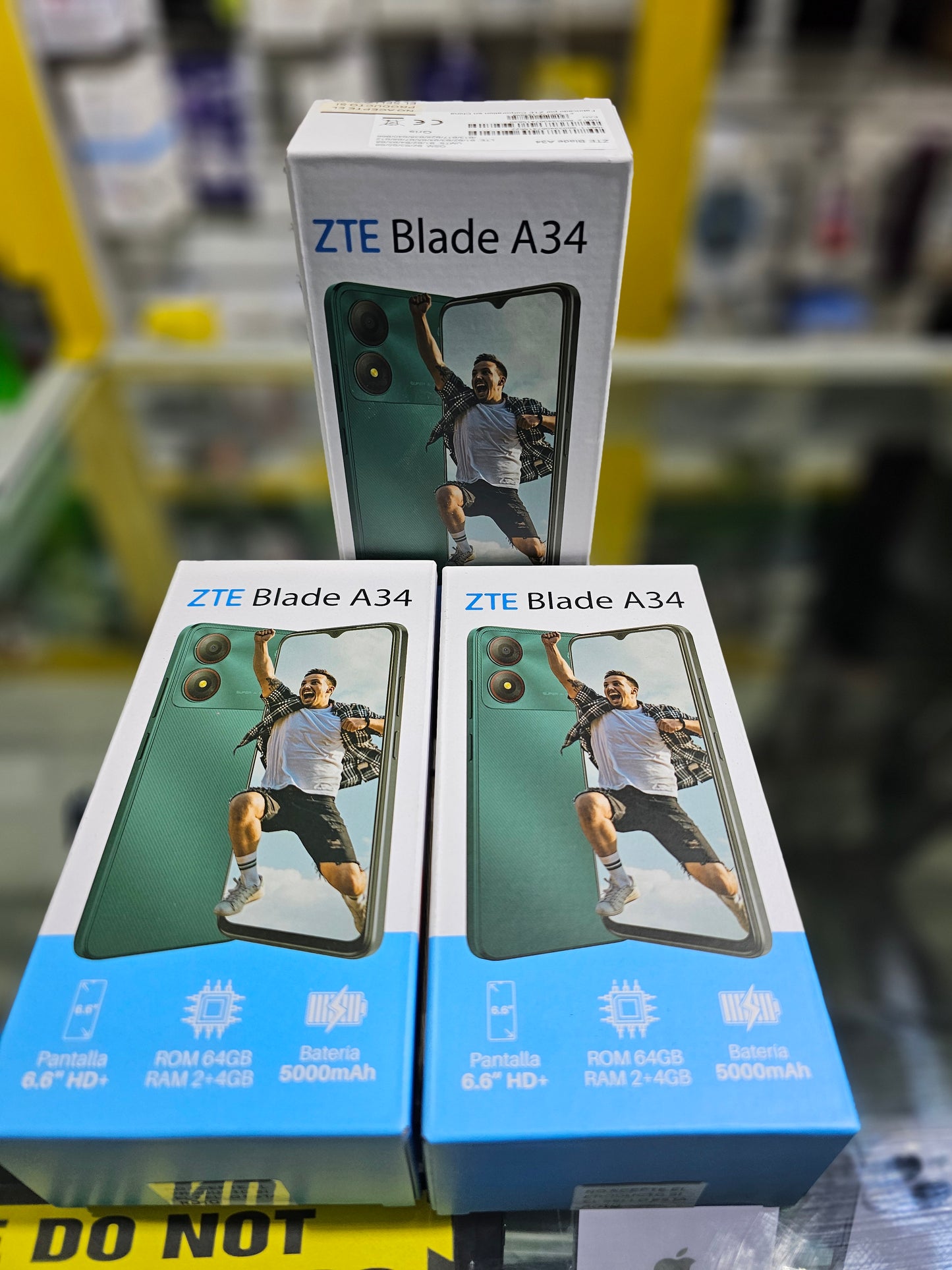 ZTE Blade A34 factory unlocked 4G LTE Android 64GB/4RAM Cell Phone