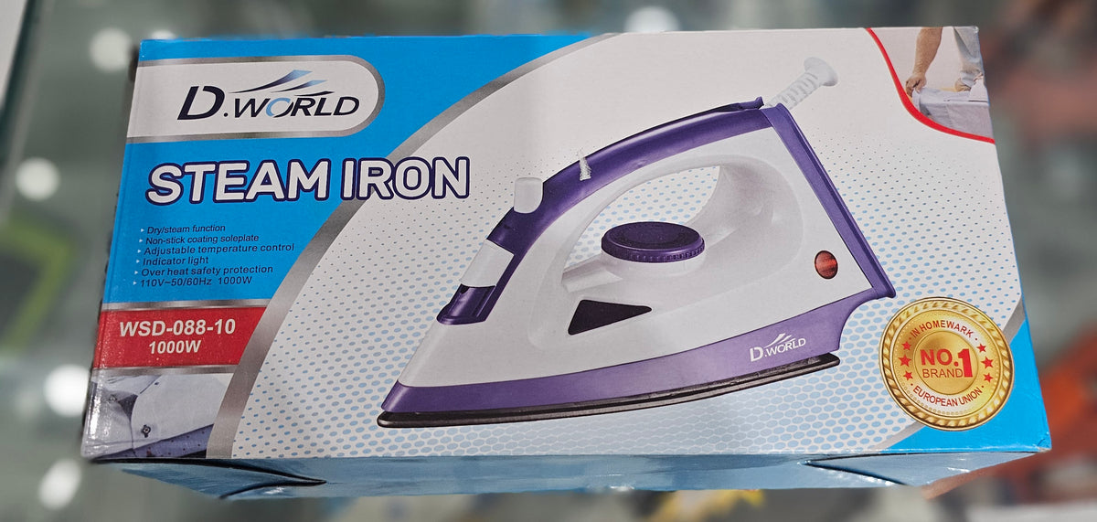 D world steam iron wsd-088-10