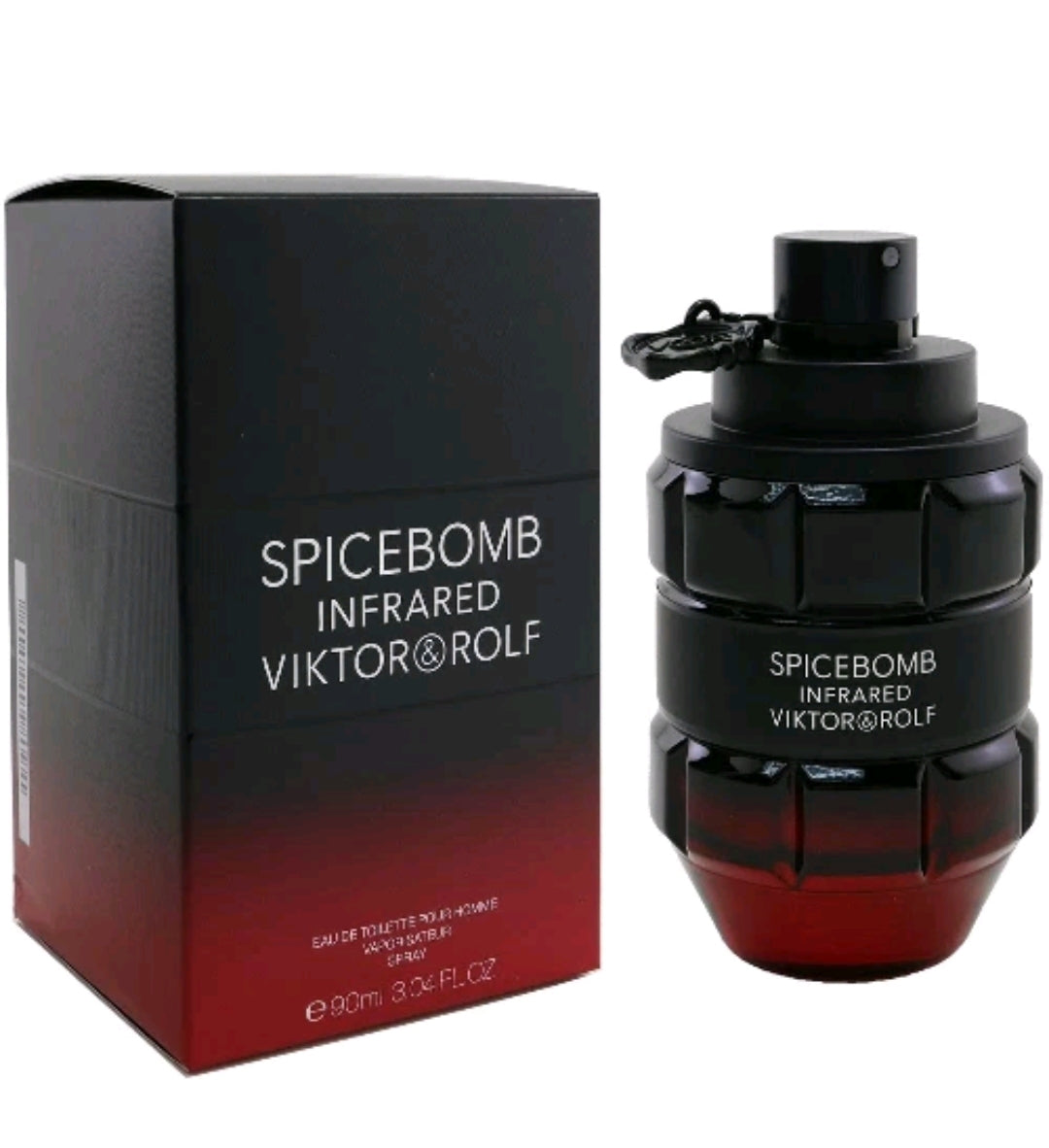 Spicebomb Infrared by Viktor & Rolf 3.04 oz EDT Cologne for Men New In Box