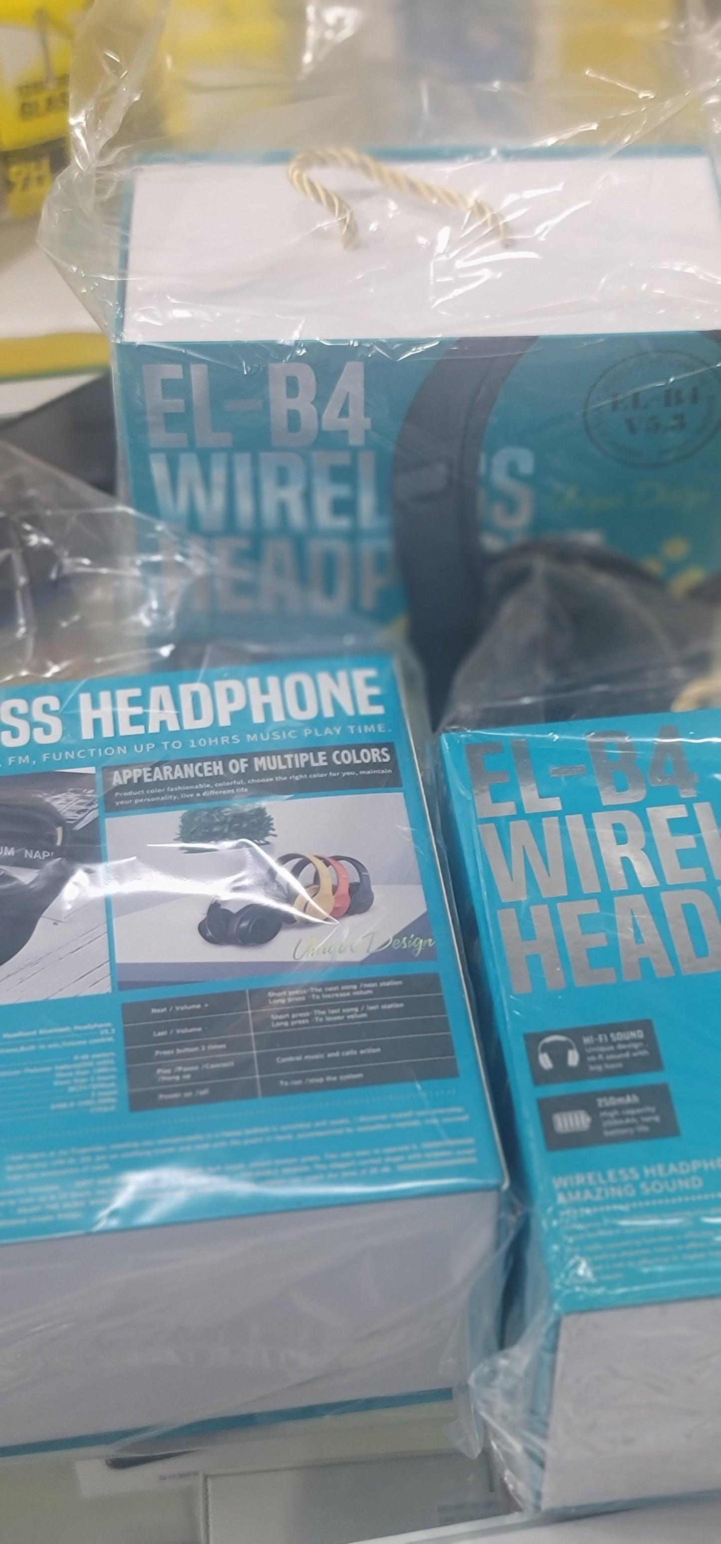 El-b4 wireless headphone
