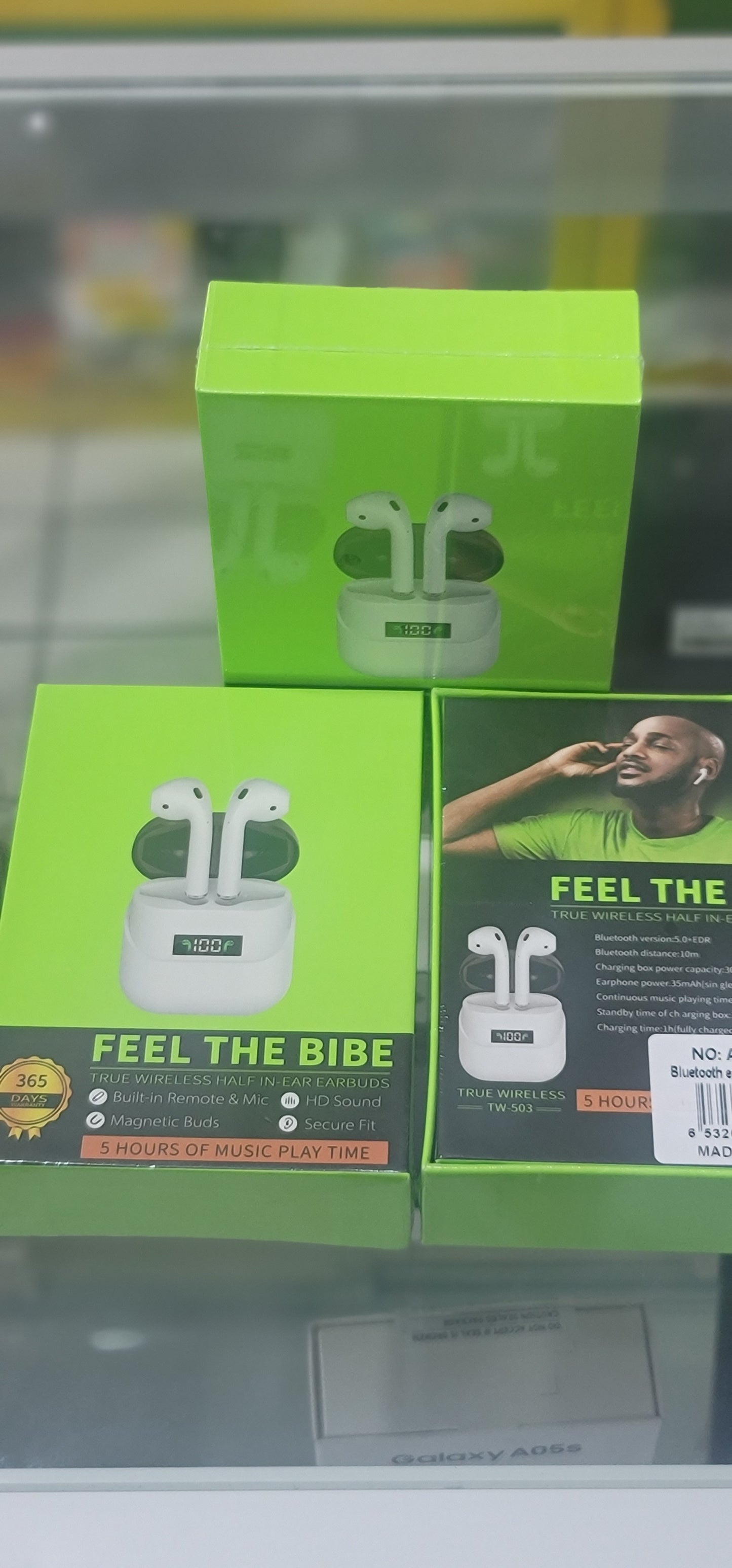 Feel the bibe true wireless earbuds