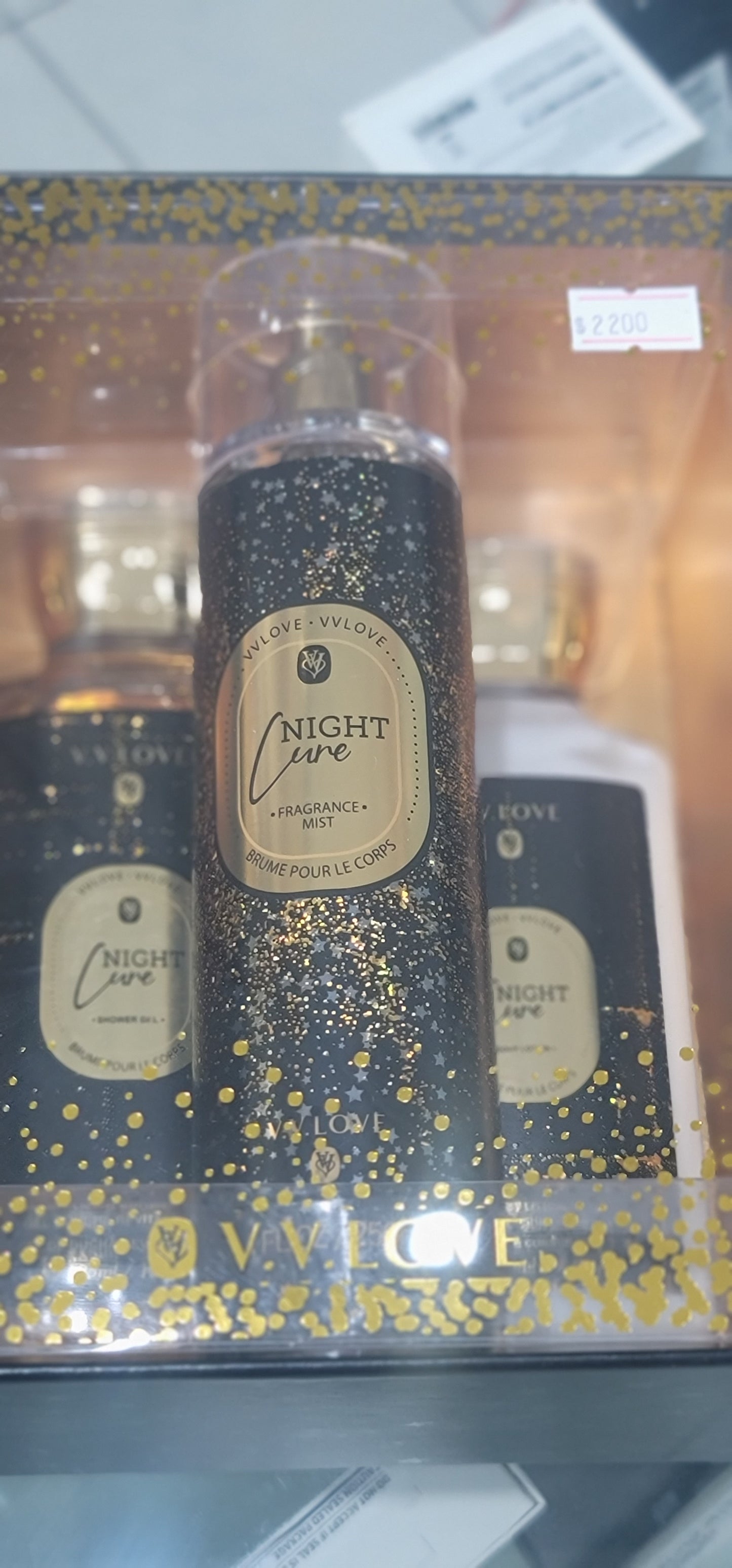 Sets fragrances mist night cure v.v.love
